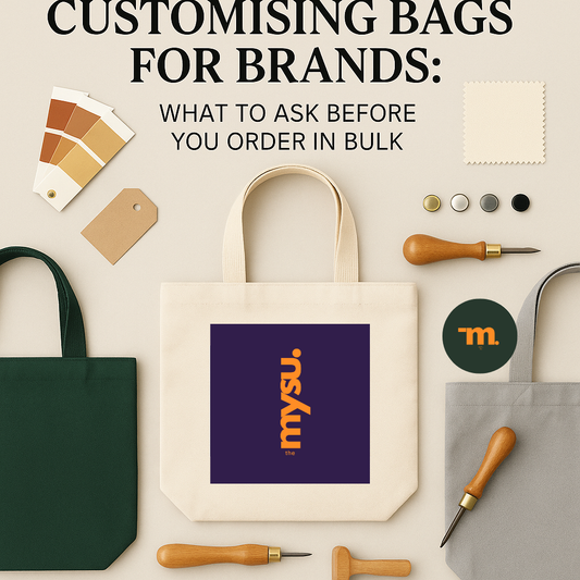 Customising Bags for Brands: What to Ask Before You Order in Bulk